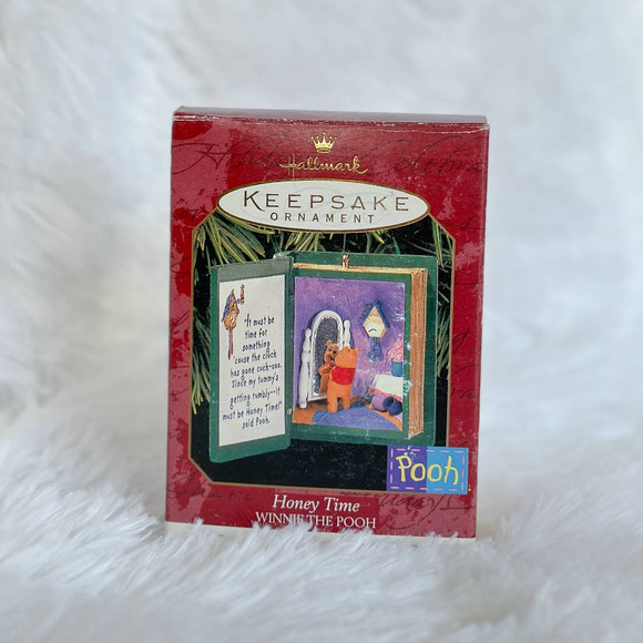 Hallmark Keepsake Honey Time Winnie The Pooh #2 Christmas Ornament - Picture 1 of 1